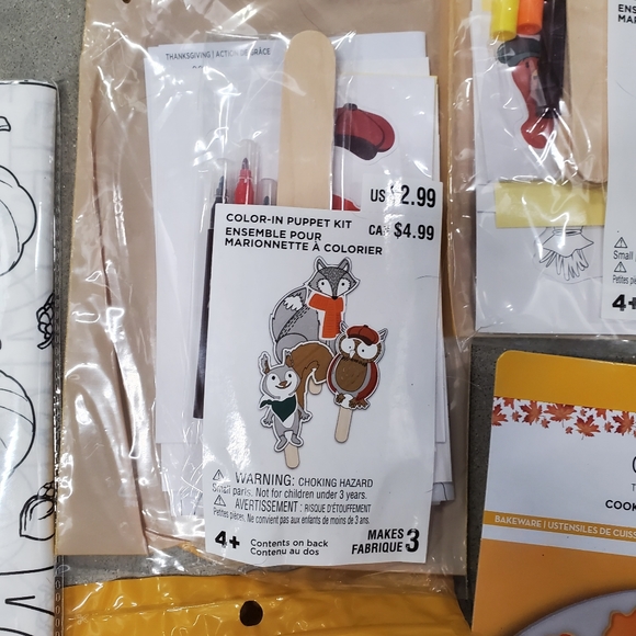 Fall Craft Set 18 items - Picture 6 of 10